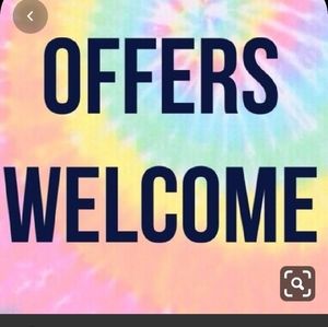 Reasonable offers welcome